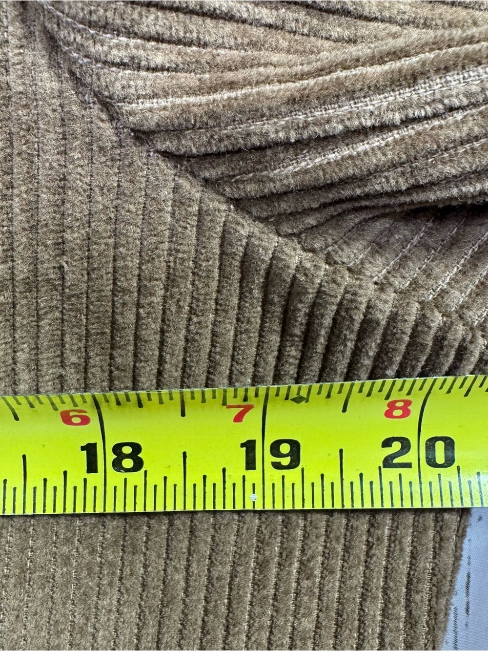 HYFVE Brown Corduroy Long Blazer Size M 100% Cotton Academia Preppy Minimalist - Picture 11 of 12